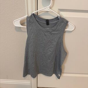 Vuori energy top tank top size XL grey blue color